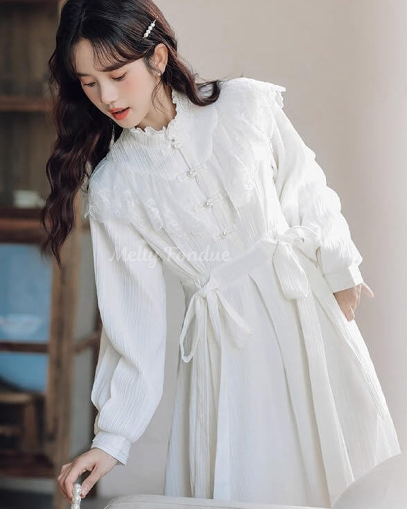 静かな夢に包まれるワンピース