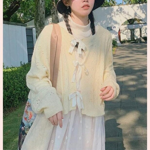 【ふんわり軽やか】あの子の甘いトッピングカーディガン