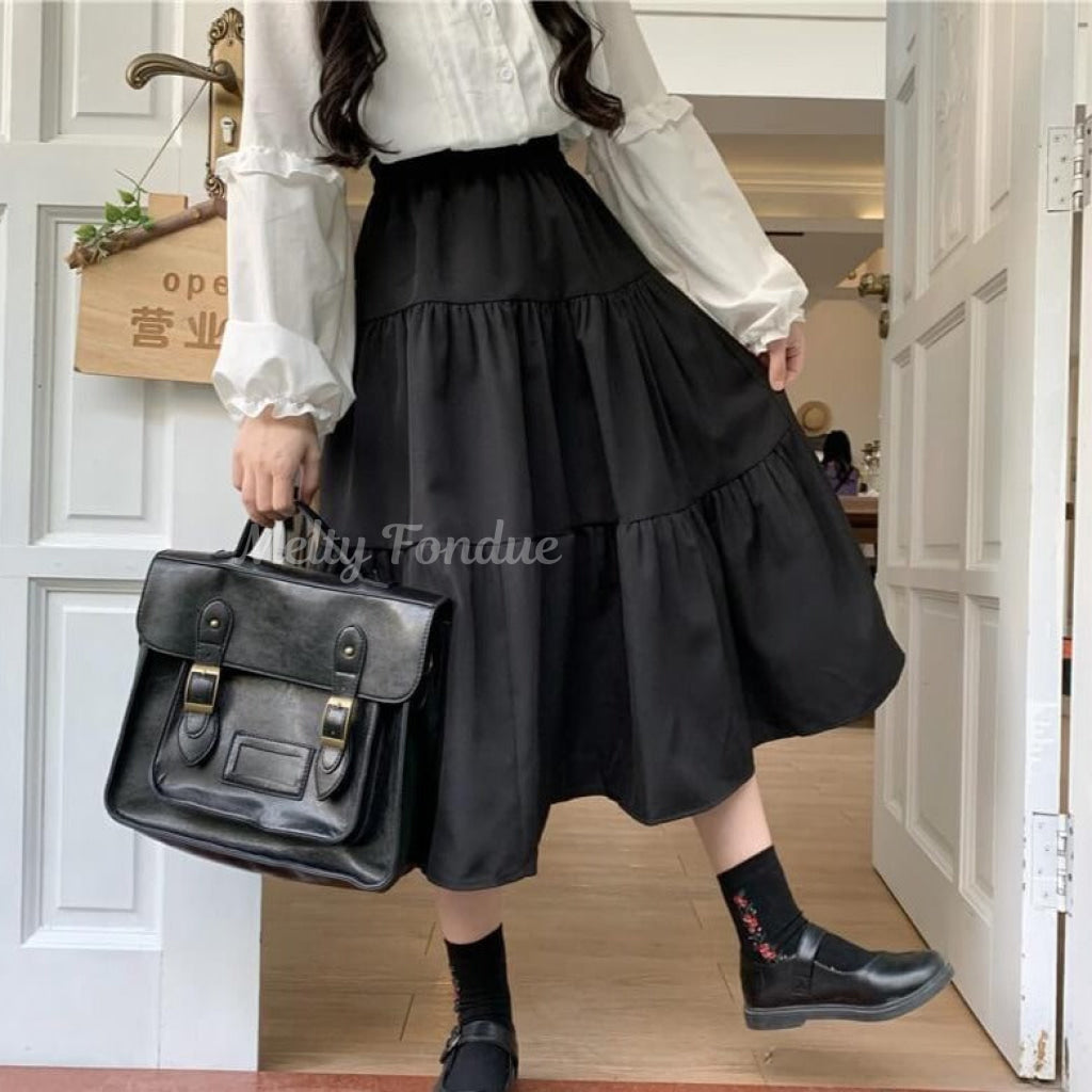 ときめく出会いのティアードスカート