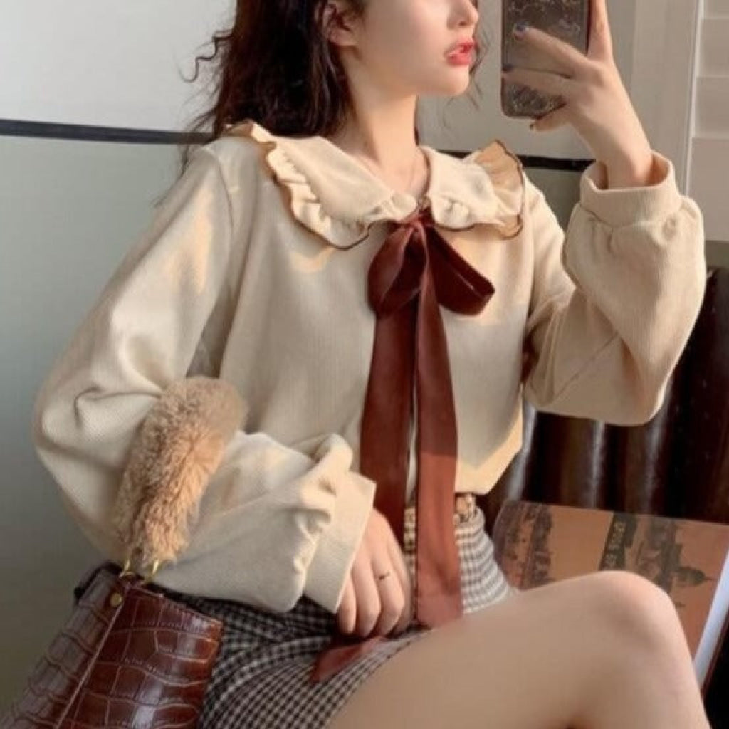 揺らめく恋のリボントップス