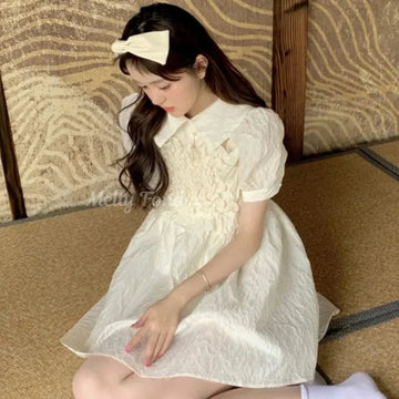 ふんわりシュガーワンピース