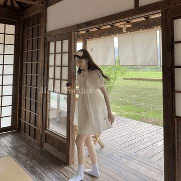 ふんわりシュガーワンピース