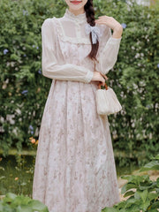 公式】【ふわりと甘い風をまとう】妖精と花の香りワンピース