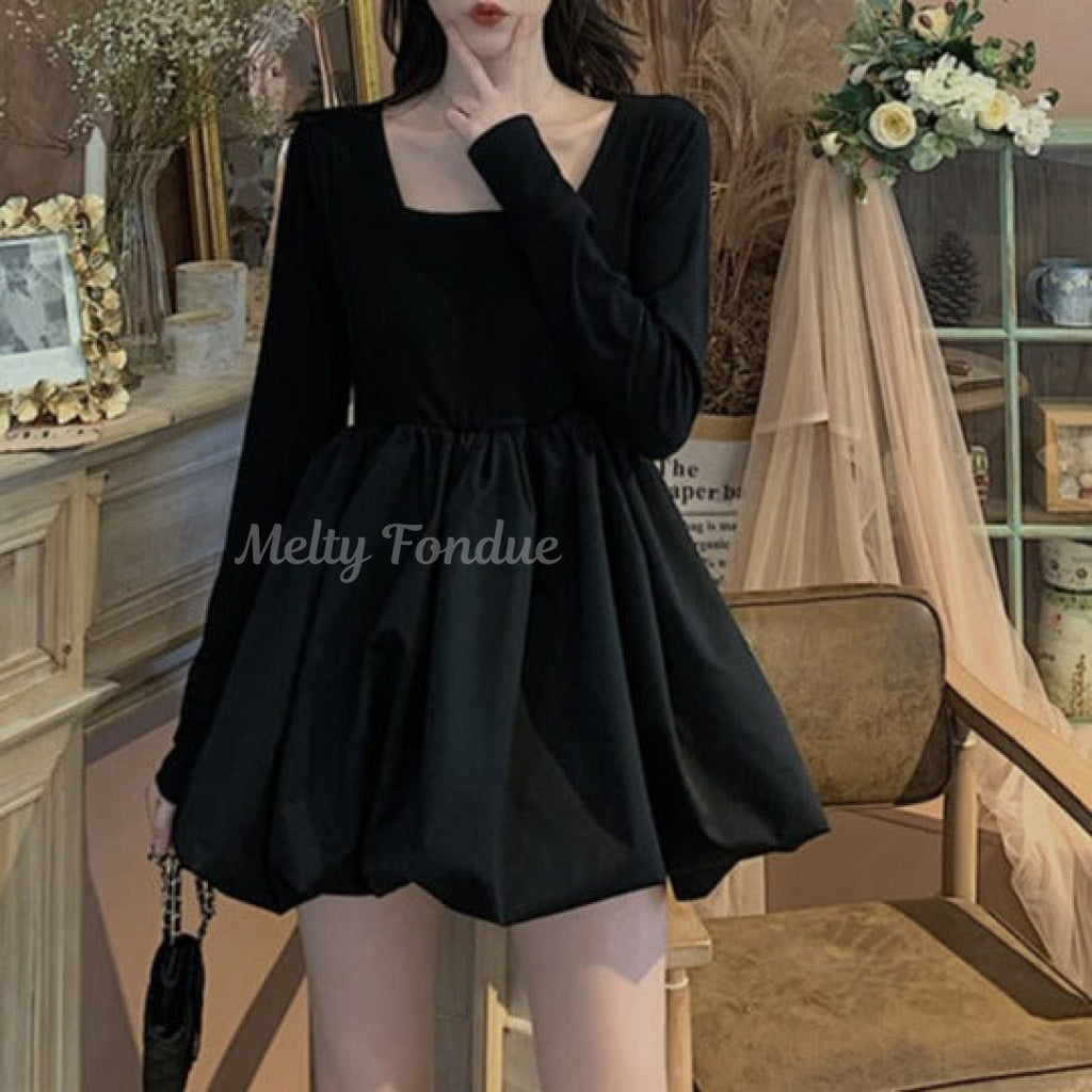 ふんわり黄昏ワンピース