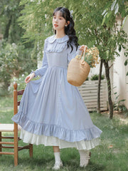 公式】【ふわっと揺れる、青の魔法】幸せ掴み取る物語のワンピース