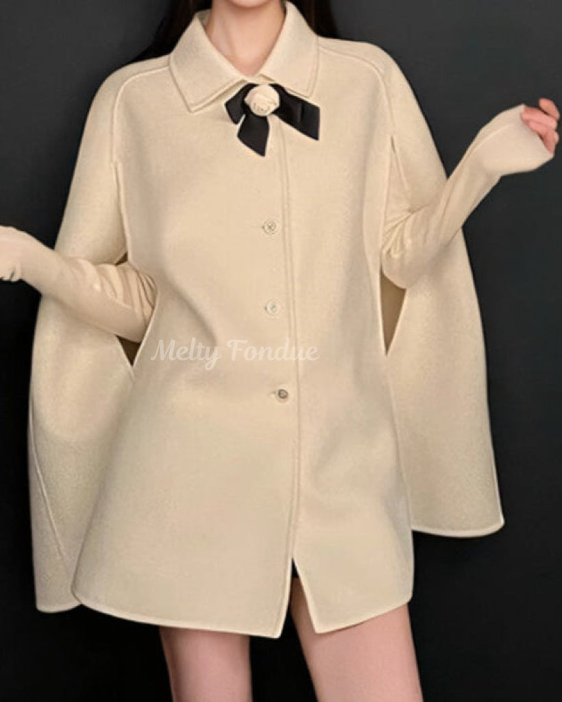 白薔薇の誓いと秘密のケープコート