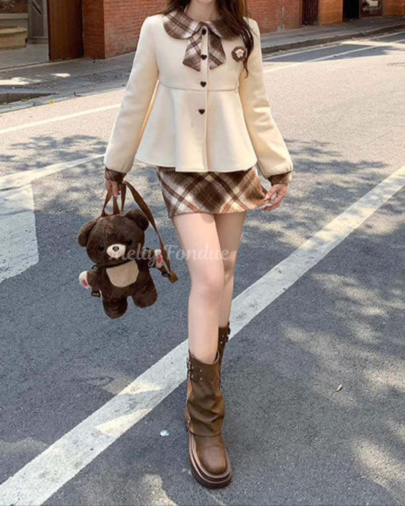 ショコラリボンと午後のティータイムアウター