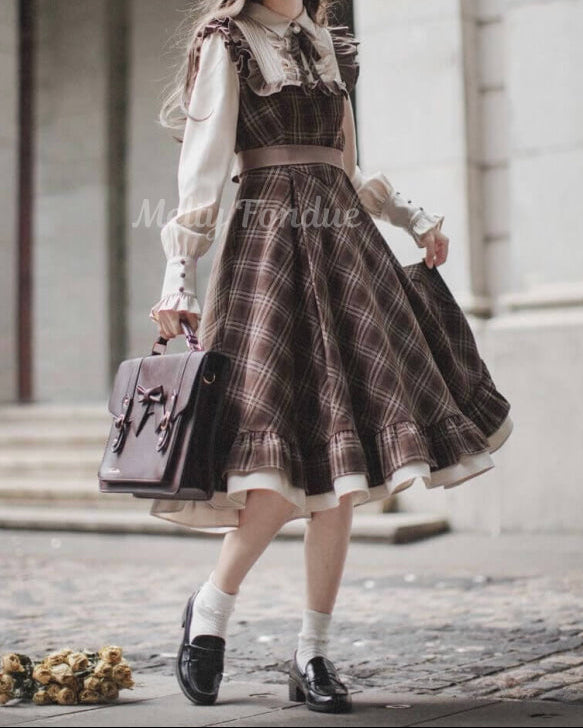 甘い想いを込めたお嬢様ワンピース