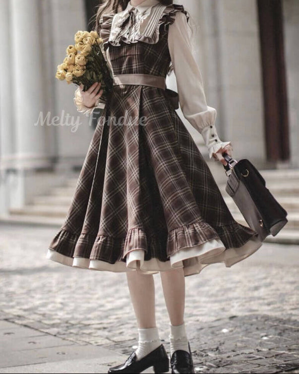 甘い想いを込めたお嬢様ワンピース