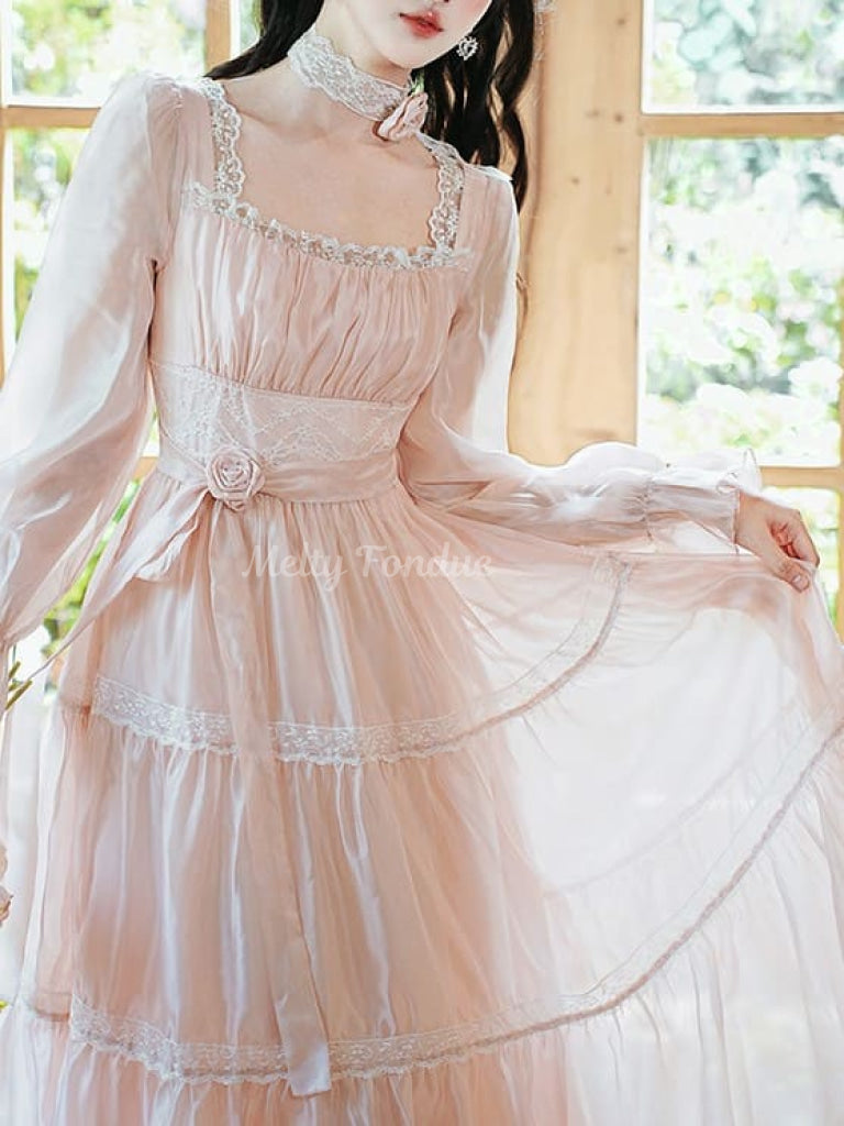 夢の薔薇園プリンセスワンピース