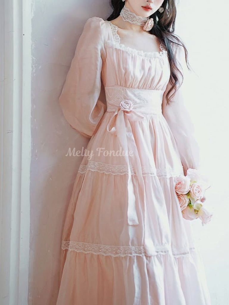 夢の薔薇園プリンセスワンピース