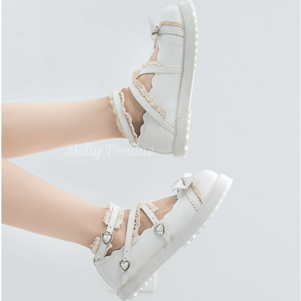 恋の揺らめきリボンシューズ