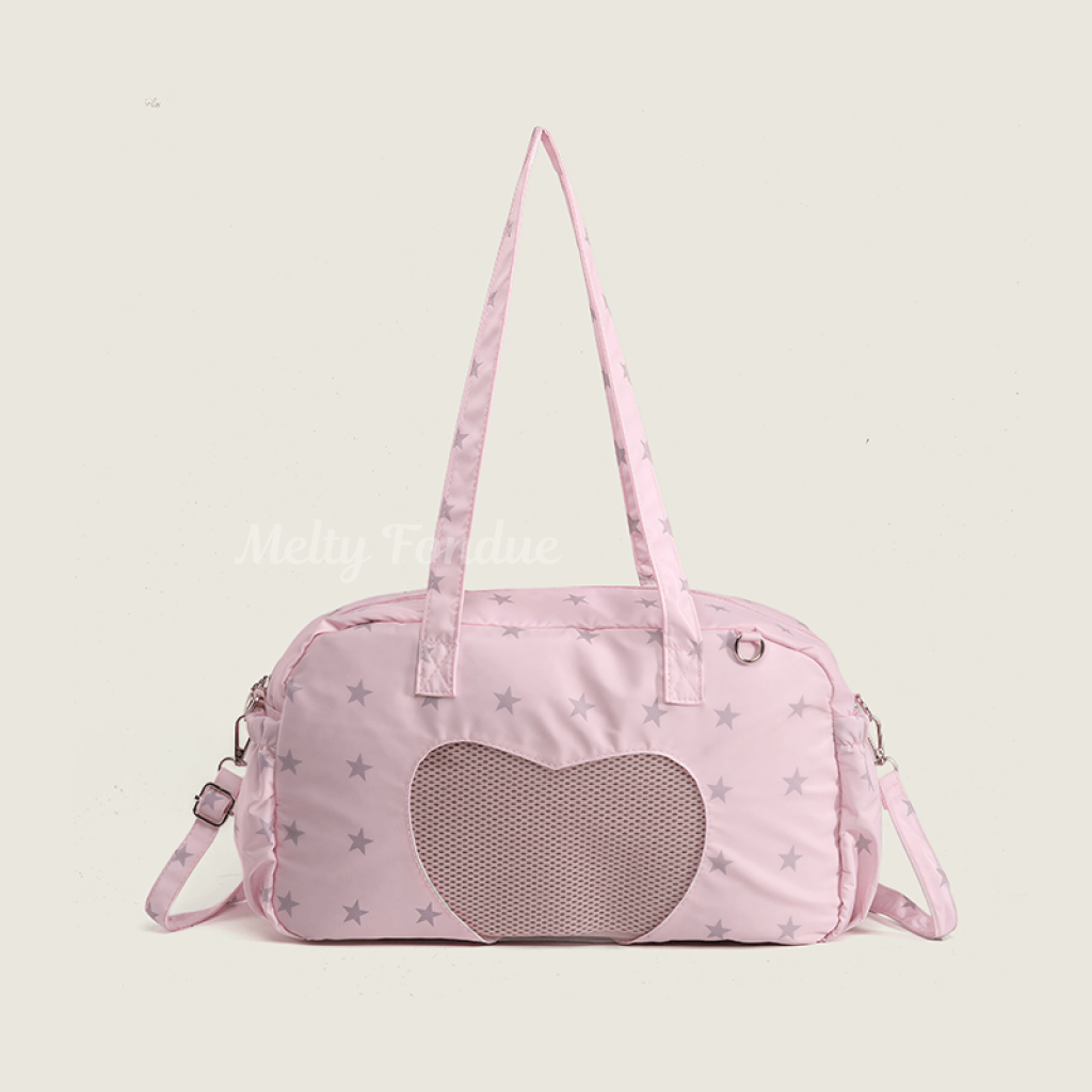 【ハンド/ショルダー 2WAY仕様】星降る夜のエンジェル痛バッグ