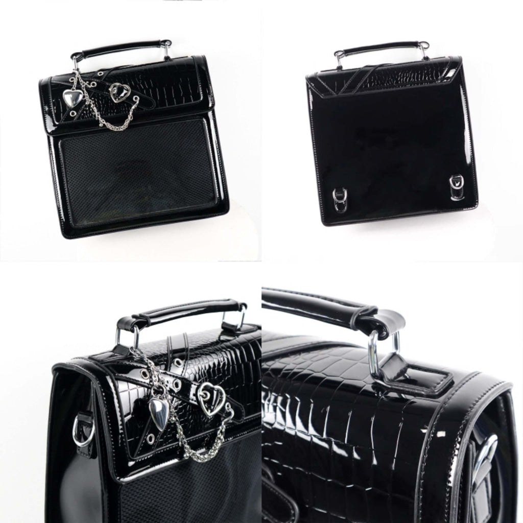 【ハンド/ショルダー/リュック 3way仕様】秘密の想いを閉じ込めた痛バッグ（全2色）