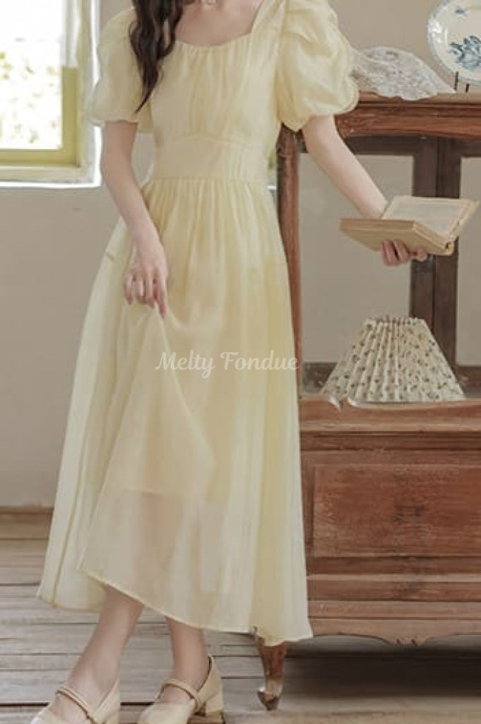 公式】ひまわりと思い出ワンピース - プリンセスガーリーファッション