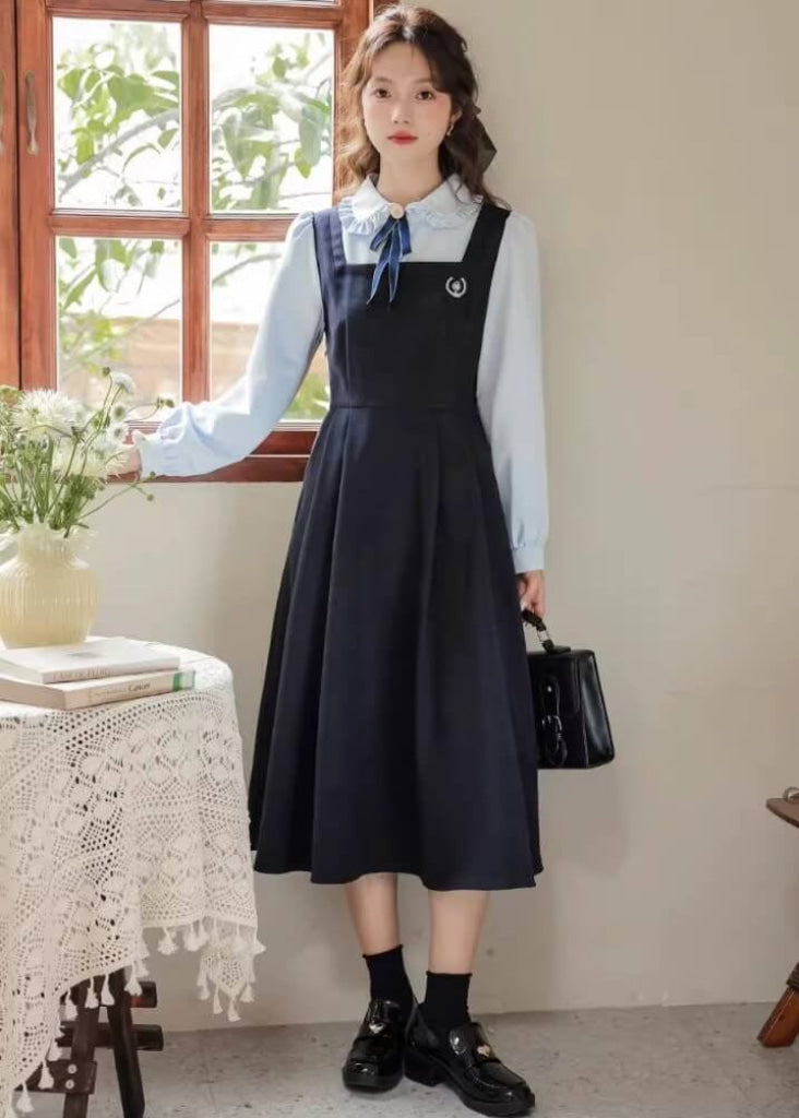 小さな誓いのワンピース（全2色） ネイビー