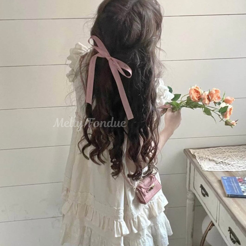 moon afternoon 月の王冠 薔薇ブーケワンピース 公式】絵本の中の薔薇園ワンピース - プリンセスガーリーファッション