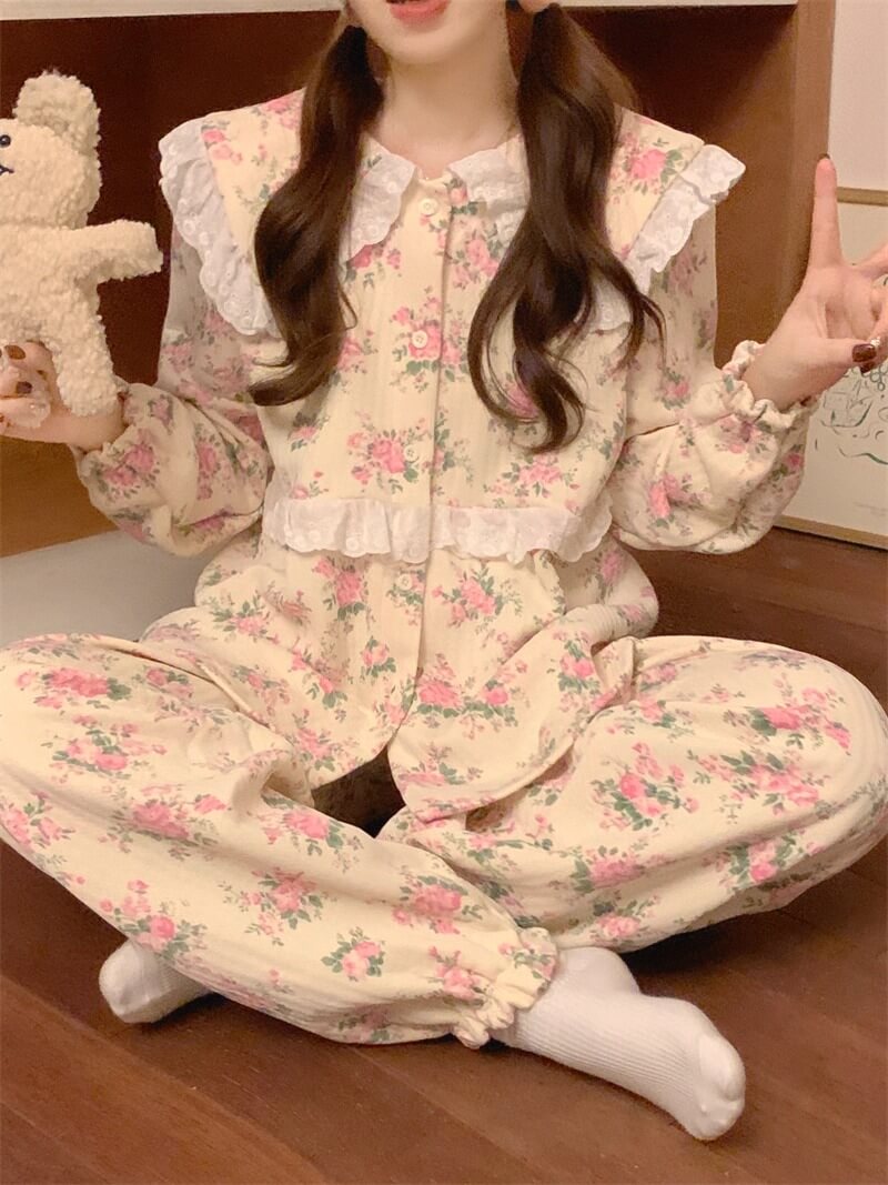 【2点セット】秘密の花園ルームウェア