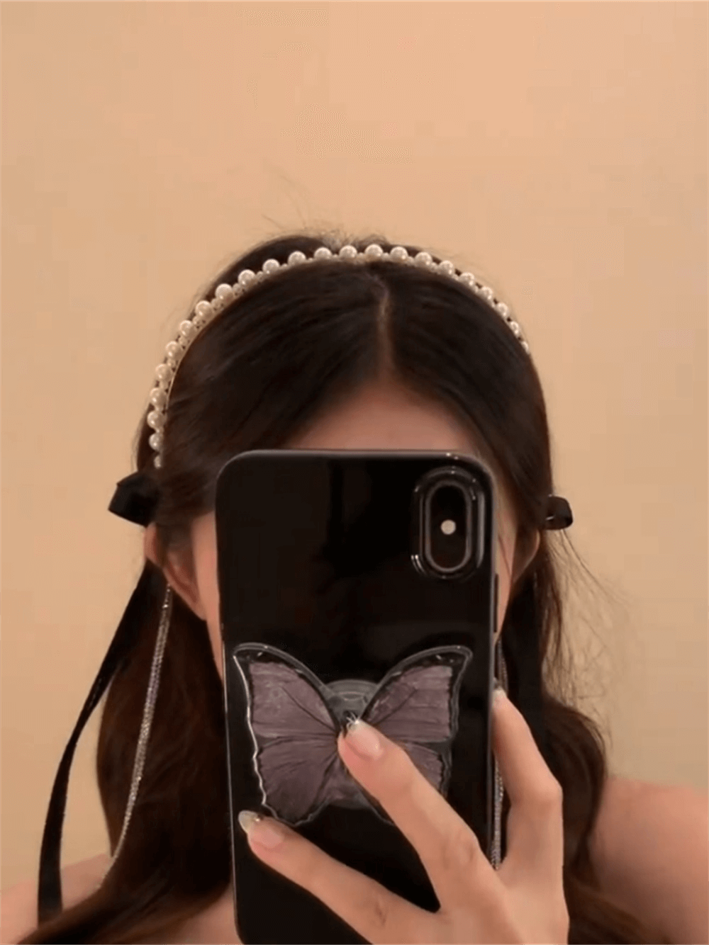 夢紡ぐリボンのロマンティックカチューシャ