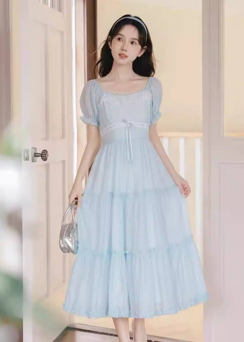 《袖を通した瞬間、物語のヒロイン》空色の夢みるワンピース