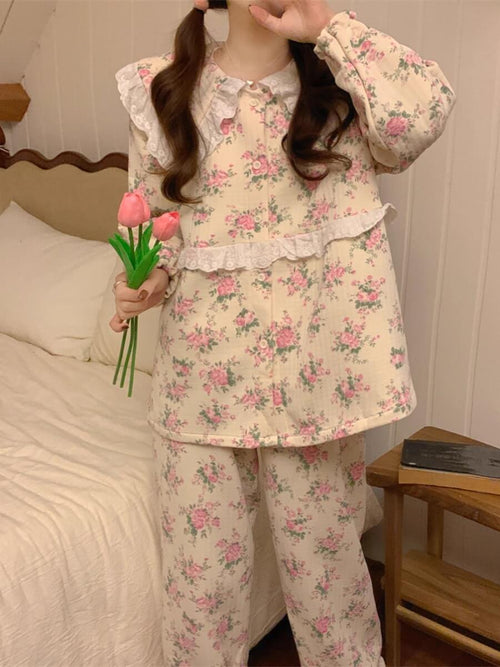 【2点セット】秘密の花園ルームウェア