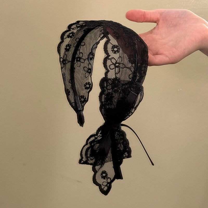 花語りのレースと夢みるカチューシャ (全2色)