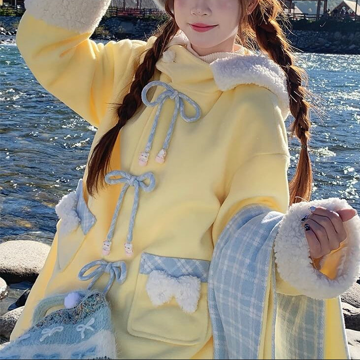 《暖かさもときめきも叶える》陽だまりのリボンが咲く日コート