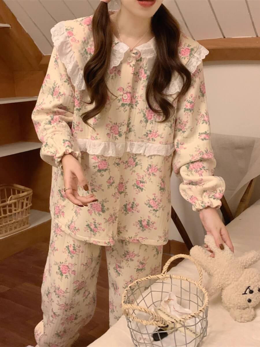 【2点セット】秘密の花園ルームウェア