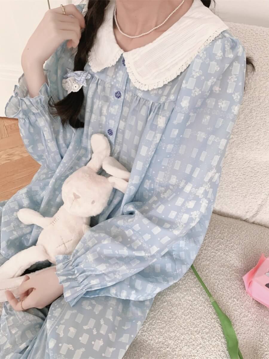 【2点セット】花語りのメルヘンルームウェア