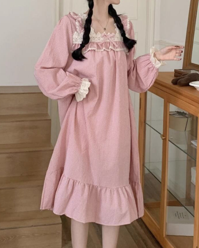 淡夢フリルのプリンセスルームウェア（全3色）