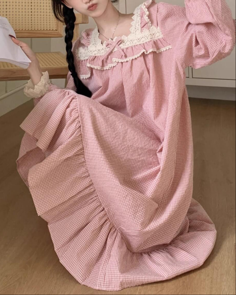 淡夢フリルのプリンセスルームウェア（全3色）