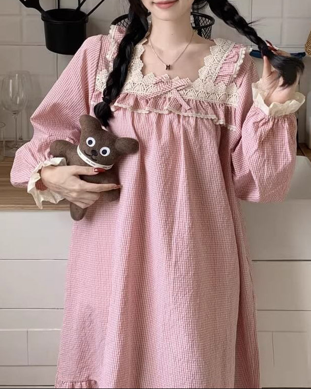 淡夢フリルのプリンセスルームウェア（全3色）