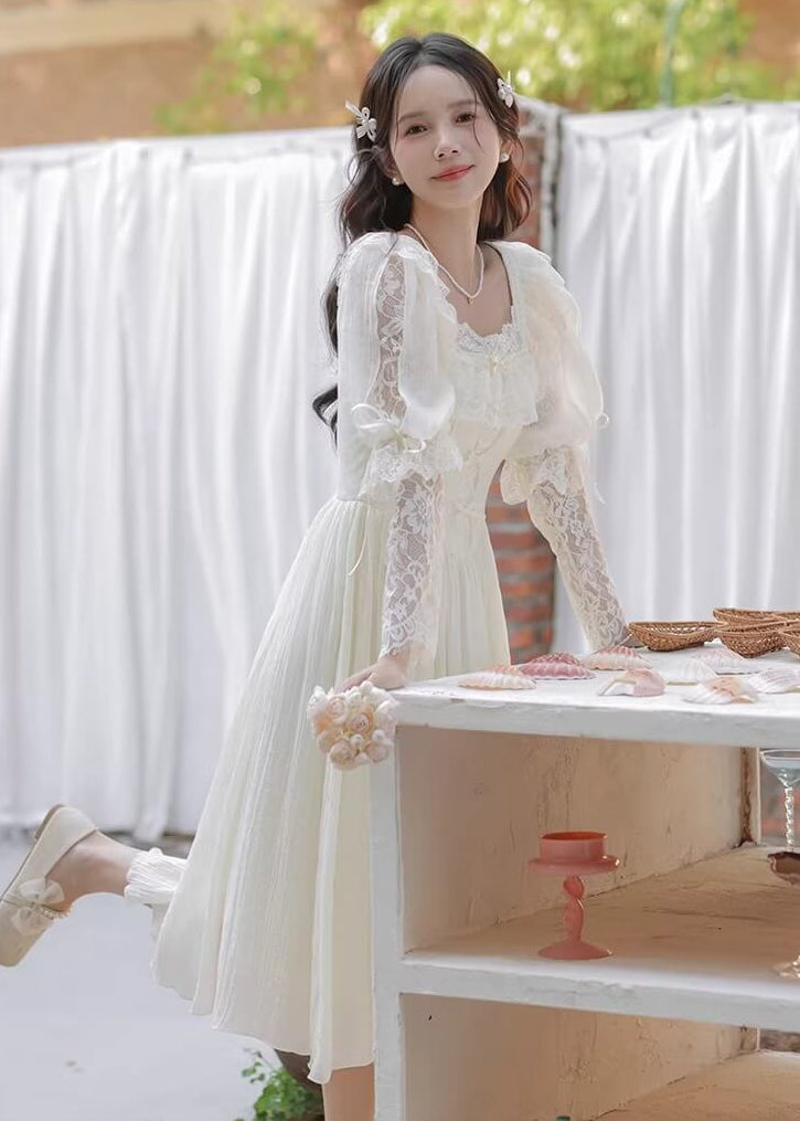 《ときめきを纏う一着》純白の誓いワンピース