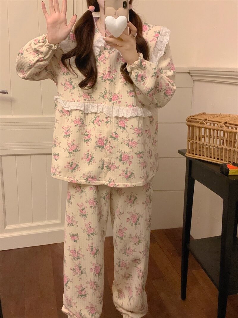 【2点セット】秘密の花園ルームウェア