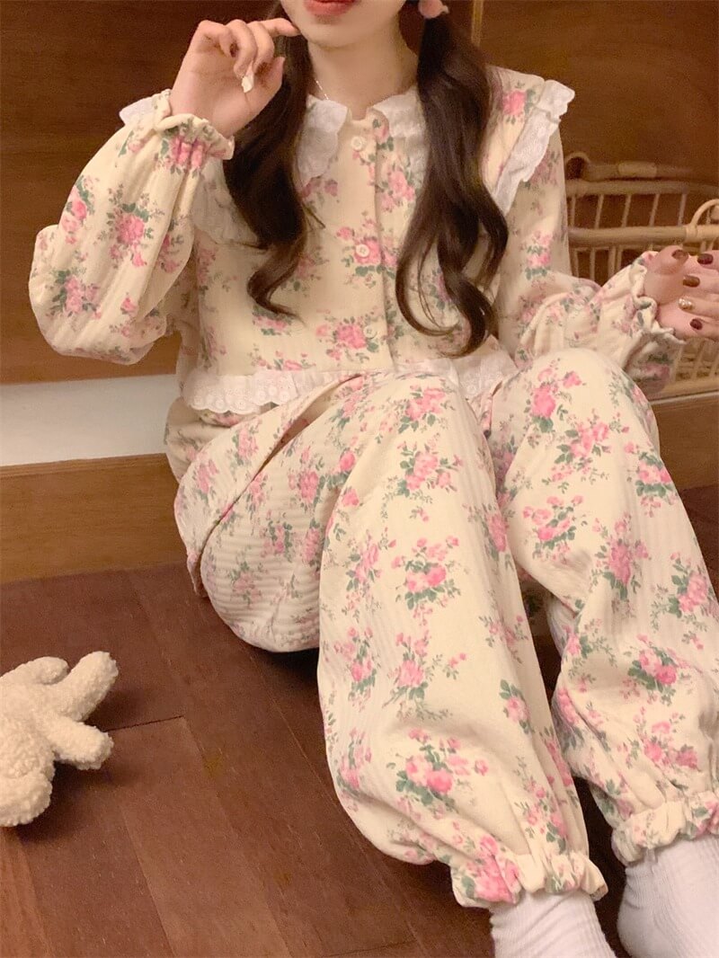 【2点セット】秘密の花園ルームウェア