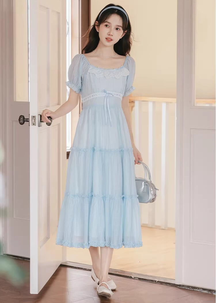 《袖を通した瞬間、物語のヒロイン》空色の夢みるワンピース