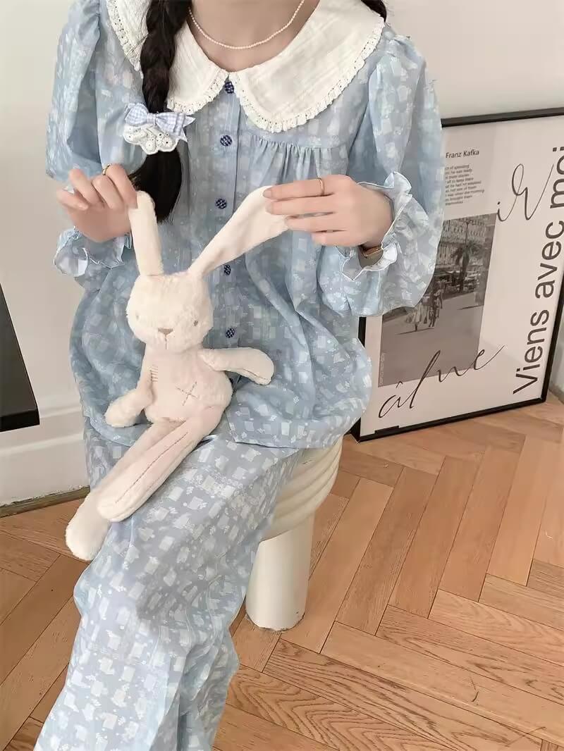 【2点セット】花語りのメルヘンルームウェア