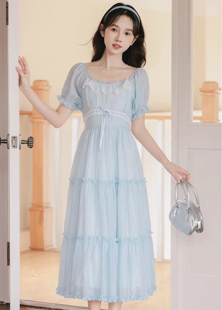 《袖を通した瞬間、物語のヒロイン》空色の夢みるワンピース