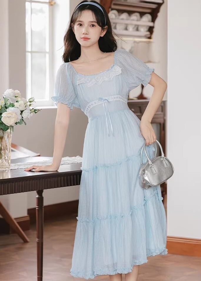 《袖を通した瞬間、物語のヒロイン》空色の夢みるワンピース