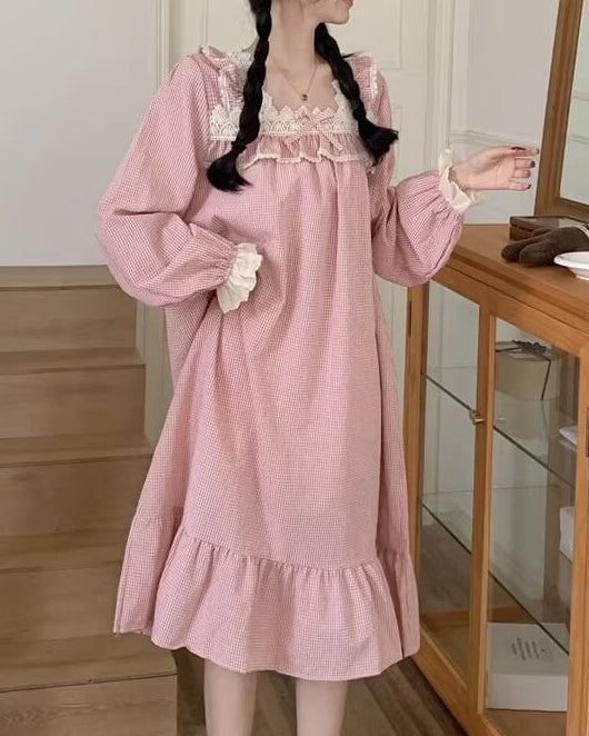 淡夢フリルのプリンセスルームウェア（全3色）