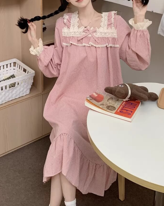 淡夢フリルのプリンセスルームウェア（全3色）