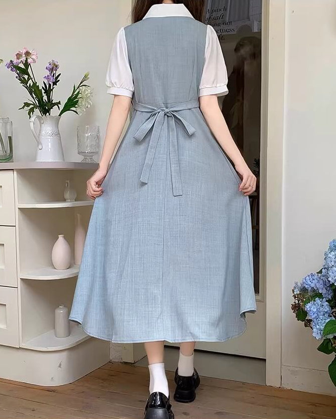 《一枚でコーデが完成》音を奏でる街角ワンピース（全3色）