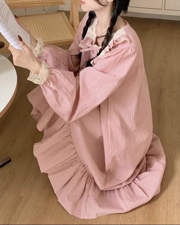 淡夢フリルのプリンセスルームウェア（全3色）