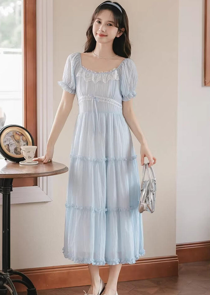 《袖を通した瞬間、物語のヒロイン》空色の夢みるワンピース