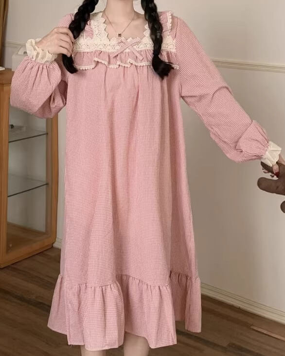 淡夢フリルのプリンセスルームウェア（全3色）