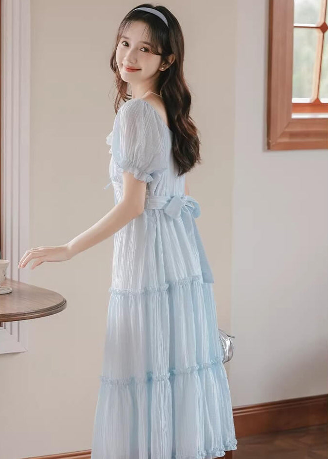 《袖を通した瞬間、物語のヒロイン》空色の夢みるワンピース