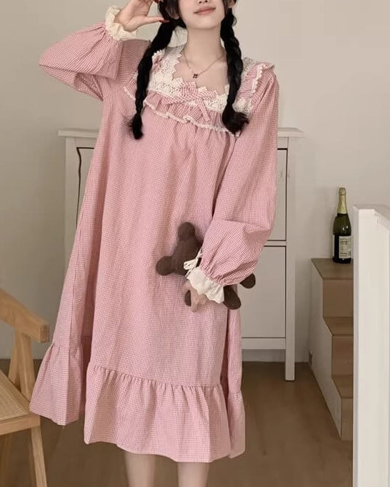 淡夢フリルのプリンセスルームウェア（全3色）