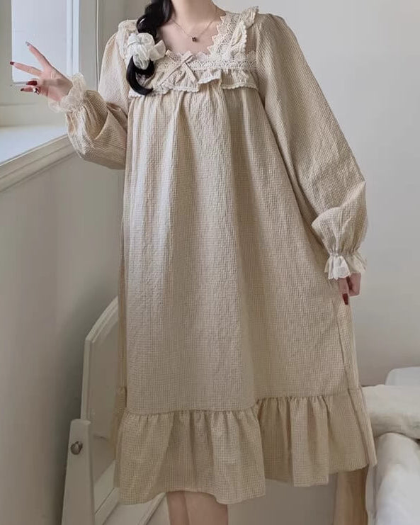 淡夢フリルのプリンセスルームウェア（全3色）