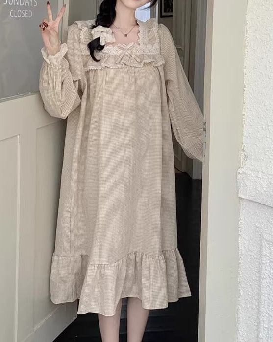 淡夢フリルのプリンセスルームウェア（全3色）