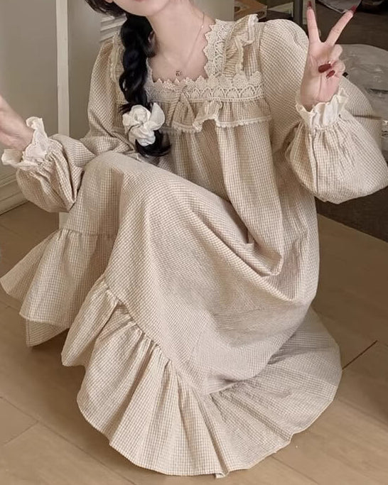 淡夢フリルのプリンセスルームウェア（全3色）